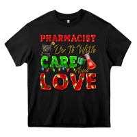 Black pharmacist do it with care and love christmas Heavy Core Tee - FaDigitalArtStudio