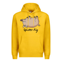 Lemon Spider Pig Premium Hoodie - DesigneFamous