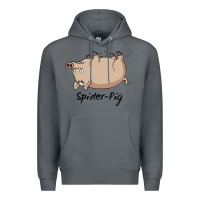 Rock Spider Pig Premium Hoodie - DesigneFamous