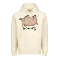 Sandshell Spider Pig Premium Hoodie - DesigneFamous