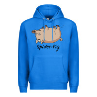 True Royal Spider Pig Premium Hoodie - DesigneFamous