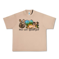 Burro Peace Love Spanish Goat Urban Heavy Tee - LillyAllenDesigns