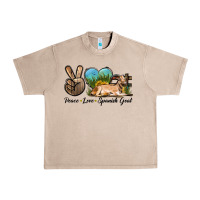 French Oak Peace Love Spanish Goat Urban Heavy Tee - LillyAllenDesigns