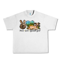 Lunar Rock Peace Love Spanish Goat Urban Heavy Tee - LillyAllenDesigns