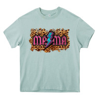 Arona Leopard Mama Lightning Heavy Core Tee - RanaPortraitStore