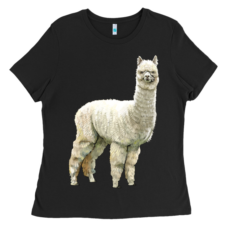 Alpaca Ladies Tee by LillyAllenDesigns | Teevron