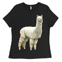 Black Alpaca Ladies Tee - LillyAllenDesigns