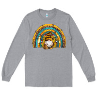Heather Grey western bee gnomes sunflowers beehive honeycomb leopard turquoise sera Long Sleeve Tee - Artiststas