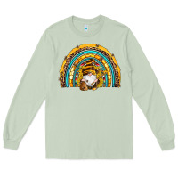 Matcha western bee gnomes sunflowers beehive honeycomb leopard turquoise sera Long Sleeve Tee - Artiststas