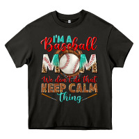 Asphalt i'm a baseball mom we don't do that Heavy Core Tee - BundleAndBundleShop