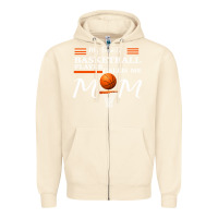 Sandshell My Favorite Basketball Player Calls Me Mom Zipper Hoodie - Bettercallsaul