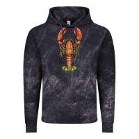 Cloud Black lobster Vintage Hoodie - BarkalooDesign