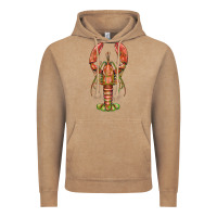 Vintage Coffee lobster Vintage Hoodie - BarkalooDesign