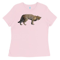 Bubblegum Pink Ocelot Ladies Tee - LillyAllenDesigns