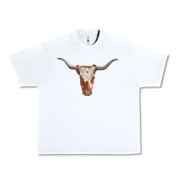 White longhorn cow head Urban Heavy Tee - RanaPortraitStore