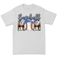 Dove Grey Baseball Mom Premium Tee - CowhideDigitalArt