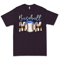 Plum Baseball Mom Premium Tee - CowhideDigitalArt