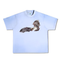 Grape Ice mexican free tailed bat Urban Heavy Tee - LillyAllenDesigns
