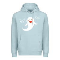 Blue Mist genshin impact hu tao  spirit ghost art lightweight Premium Hoodie - DesigneFamous