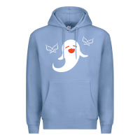 Colony Blue genshin impact hu tao  spirit ghost art lightweight Premium Hoodie - DesigneFamous