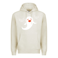 Oatmeal Heather genshin impact hu tao  spirit ghost art lightweight Premium Hoodie - DesigneFamous