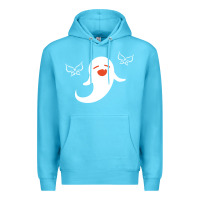 Ocean Blue genshin impact hu tao  spirit ghost art lightweight Premium Hoodie - DesigneFamous