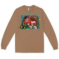 Toasted Coconut farm life tractor cow pig rooster Long Sleeve Tee - Artiststas