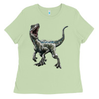 Matcha Velociraptor Ladies Tee - LillyAllenDesigns