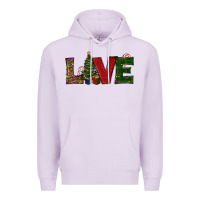 Lilac christmas tree love Premium Hoodie - RanaPortraitStore