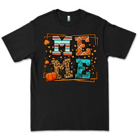 Black Fall Autumn Leopard Meme Premium Tee - LillyAllenDesigns