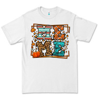 White Fall Autumn Leopard Meme Premium Tee - LillyAllenDesigns