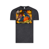 Vintage Black Fall Crow Vintage Tee - LillyAllenDesigns