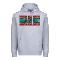 Heather Grey dog mom danchshund  license plate template Premium Hoodie - BarkalooDesign