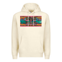 Sandshell dog mom danchshund  license plate template Premium Hoodie - BarkalooDesign