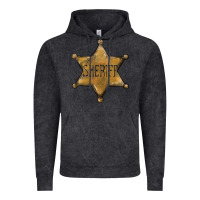 Vintage Black sheriff star Vintage Hoodie - BarkalooDesign