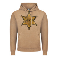 Vintage Coffee sheriff star Vintage Hoodie - BarkalooDesign