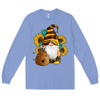 Colony Blue western bee gnomes beehive honey sunflowers gemstone Long Sleeve Tee - Artiststas