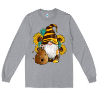 Heather Grey western bee gnomes beehive honey sunflowers gemstone Long Sleeve Tee - Artiststas