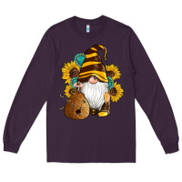 Plum western bee gnomes beehive honey sunflowers gemstone Long Sleeve Tee - Artiststas