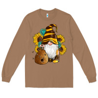 Toasted Coconut western bee gnomes beehive honey sunflowers gemstone Long Sleeve Tee - Artiststas