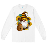 Western Bee Gnomes Beehive Honey Sunflowers Gemstone Long Sleeve Tee | Teevron