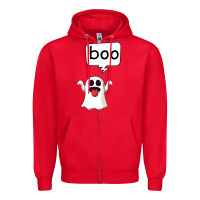 Red Boo Zipper Hoodie - Bettercallsaul