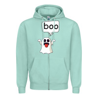Seafoam Boo Zipper Hoodie - Bettercallsaul