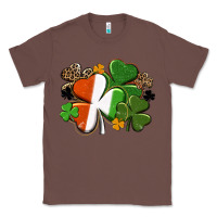 Chestnut Irish flag shamrock St. Patricks Day Classic Tee - FaDigitalArtStudio
