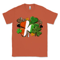 Copper Irish flag shamrock St. Patricks Day Classic Tee - FaDigitalArtStudio
