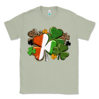 Matcha Irish flag shamrock St. Patricks Day Classic Tee - FaDigitalArtStudio