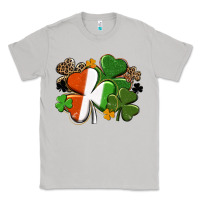 Moon Dust Irish flag shamrock St. Patricks Day Classic Tee - FaDigitalArtStudio