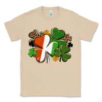 Mushroom Irish flag shamrock St. Patricks Day Classic Tee - FaDigitalArtStudio