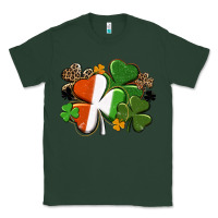 Sports Green Irish flag shamrock St. Patricks Day Classic Tee - FaDigitalArtStudio