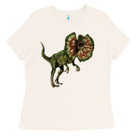 Bone Dilophosaurus Ladies Tee - LillyAllenDesigns